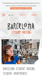Mobile Screenshot of barcelona-student-housing.com